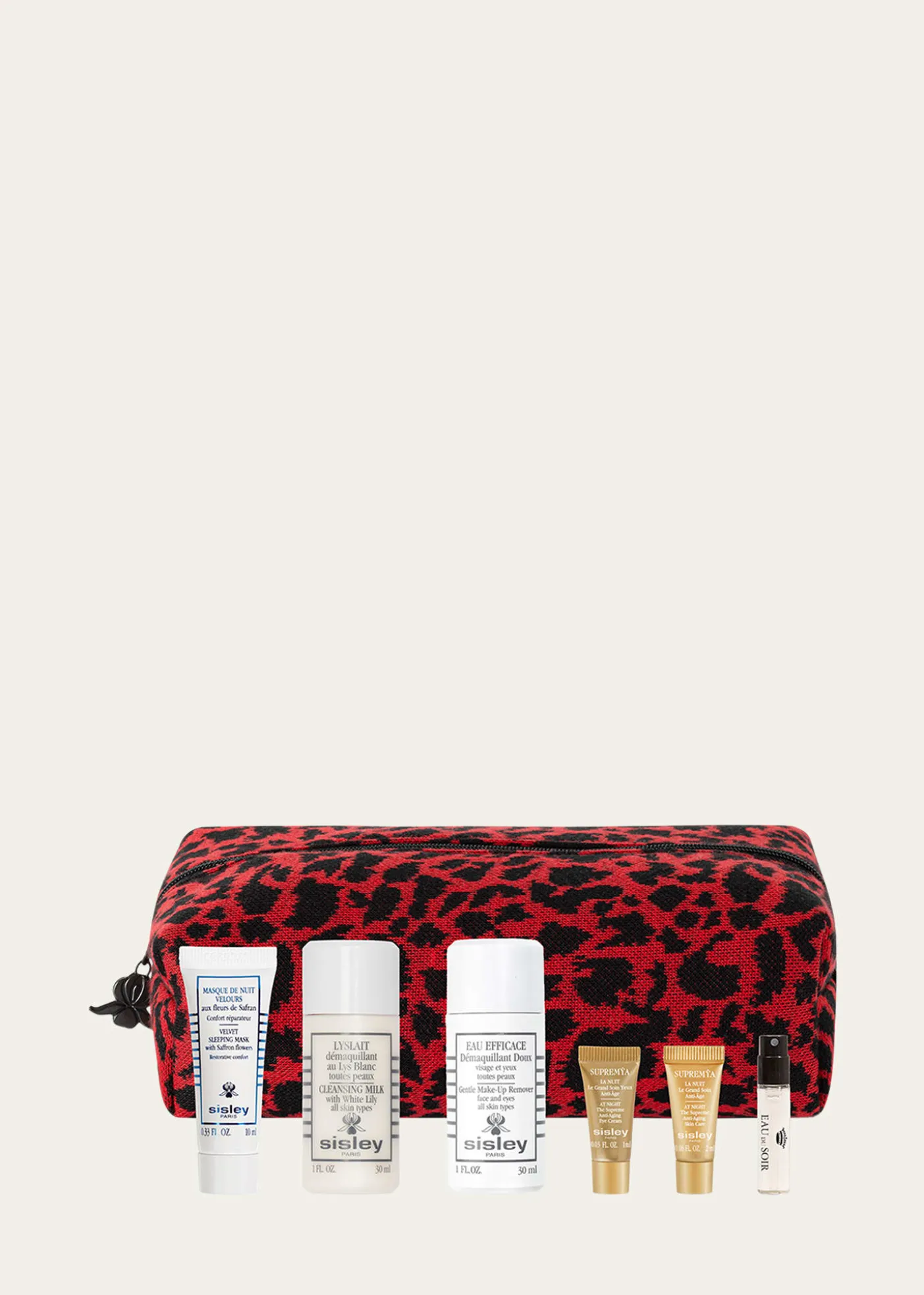 Sisley Paris7-Piece Leopard Pouch, Yours with any $350 Sisley Paris Purchase