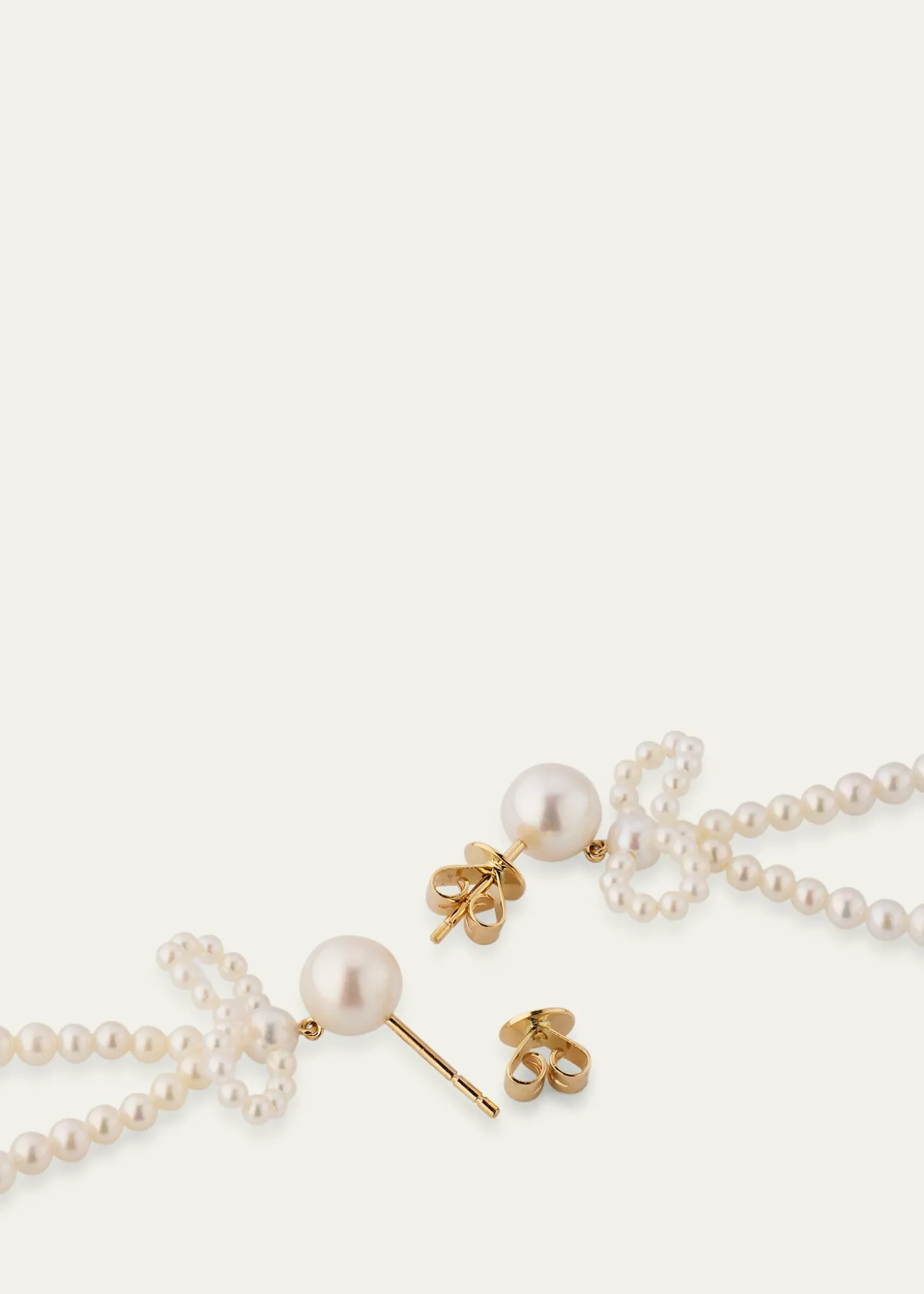 Sophie Bille BraheBow Rosette Dangle Earrings