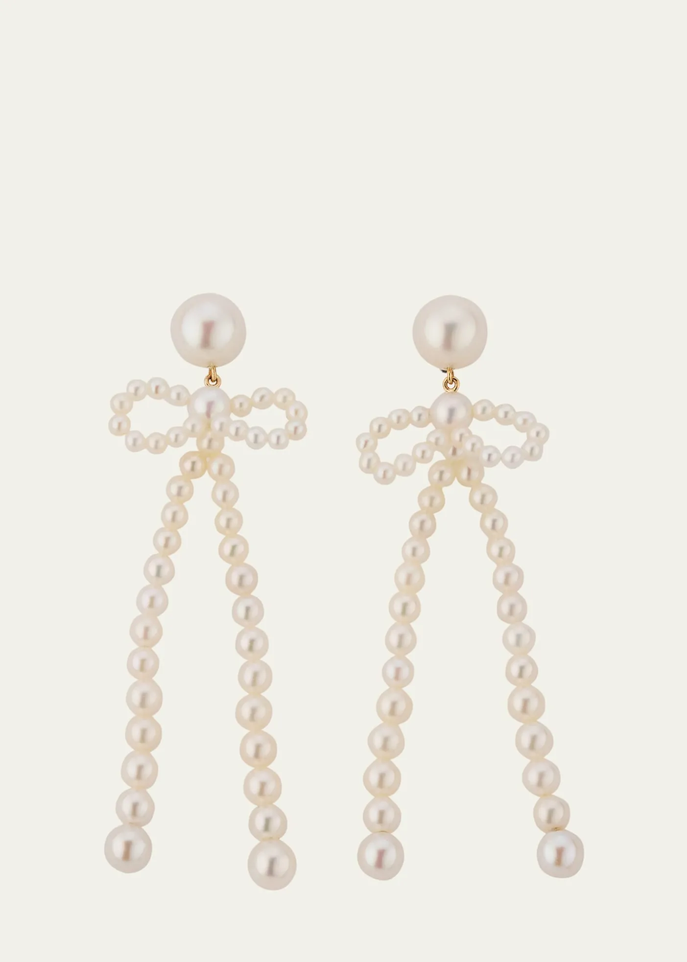 Sophie Bille BraheBow Rosette Dangle Earrings