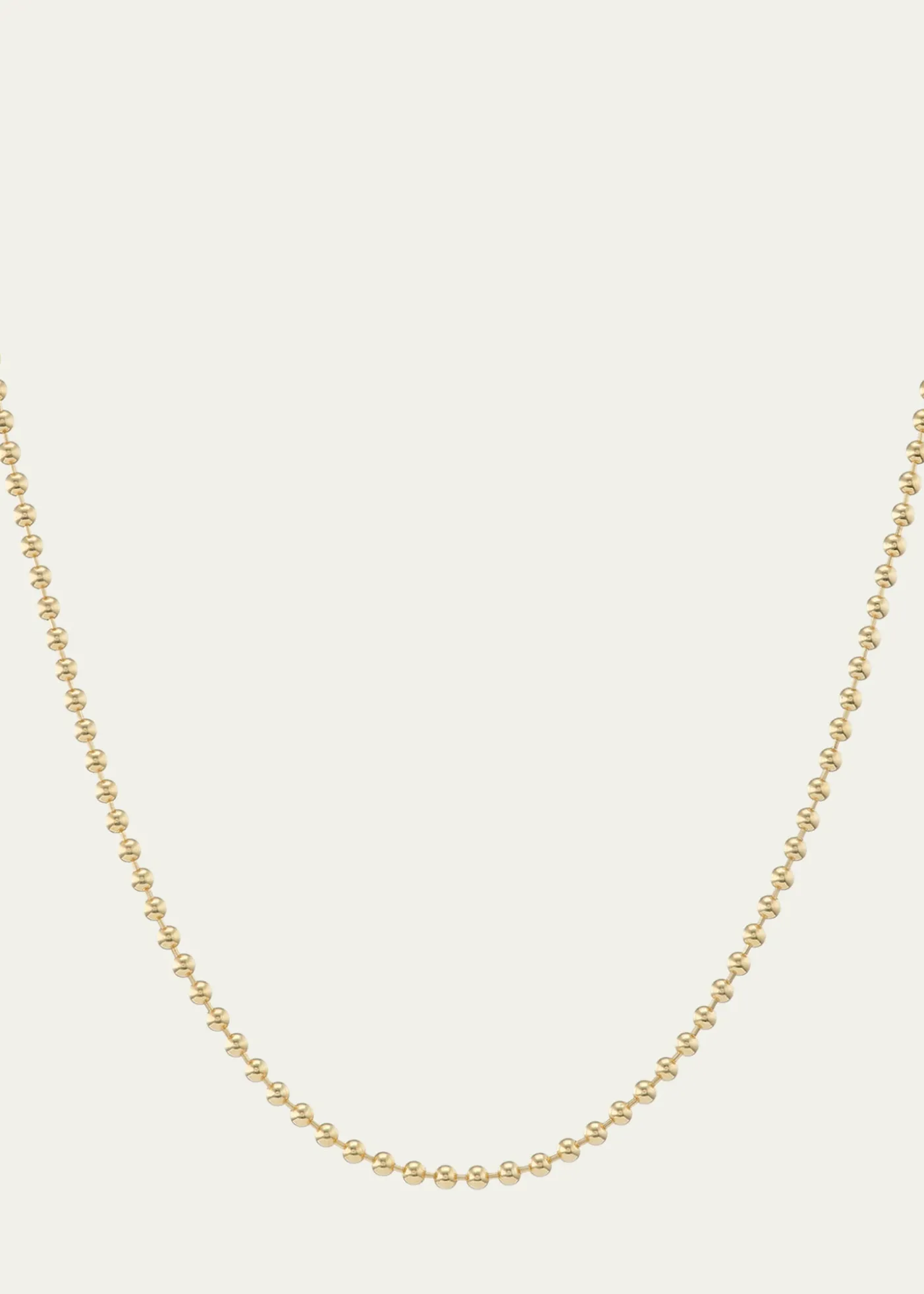 Sorellina18K Yellow Gold 2.5mm Ball Chain Necklace, 20"L