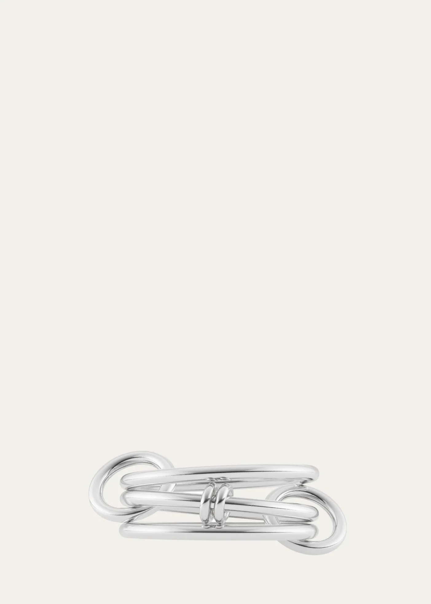 Spinelli KilcollinAcacia Silver Three-Link Ring