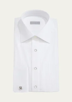 Stefano RicciPleated Tuxedo Shirt