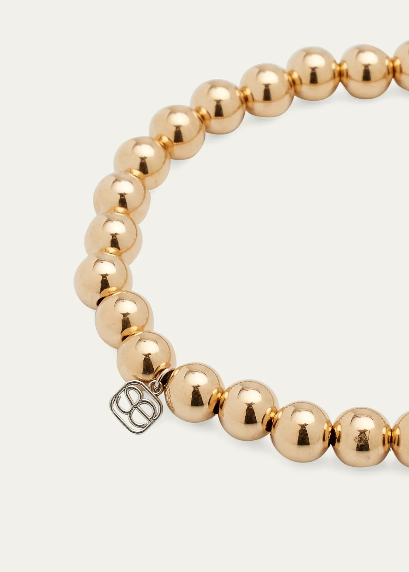 Sydney Evan14k Beaded Diamond Wheel Bracelet
