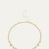 Sydney Evan14K Diamond Heart and Pearl Charm Necklace