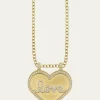 Sydney Evan14K Diamond Love Script Heart Necklace
