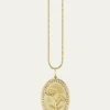 Sydney Evan14K Gold Diamond Birth Flower Charm Necklace, April