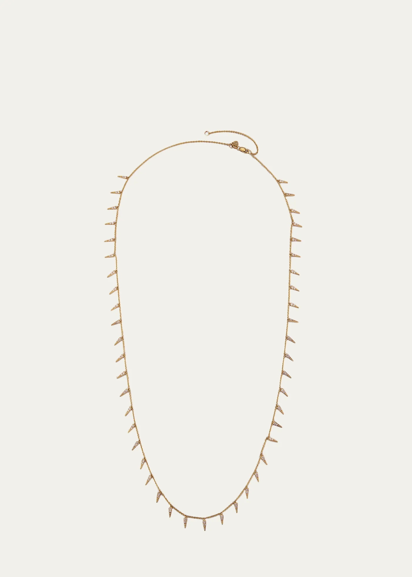 Sydney Evan14K Gold & Diamond Large Fringe Necklace