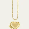 Sydney Evan14K Icon Wallpaper Heart Locket Necklace