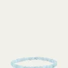 Sydney Evan14K White Gold Diamond Small Bezel Eye Bracelet