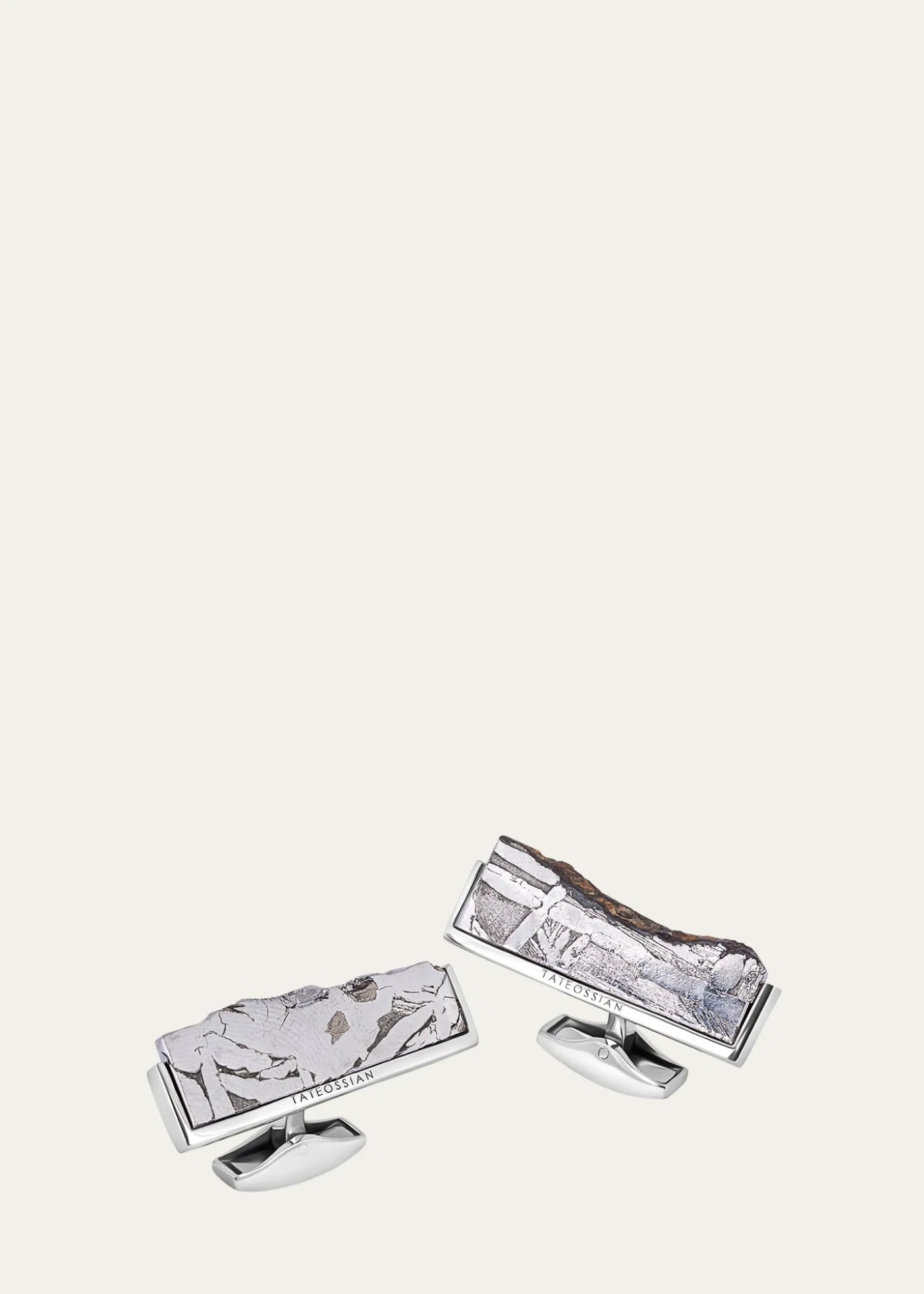 TateossianMen's Limited Edition Meteorite Seymchan Etched Cufflinks