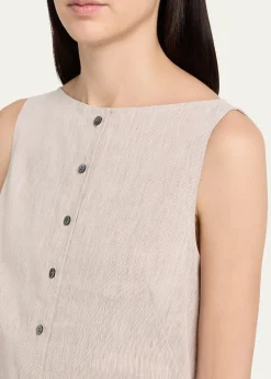 TheoryBoat-Neck Cutaway Vest