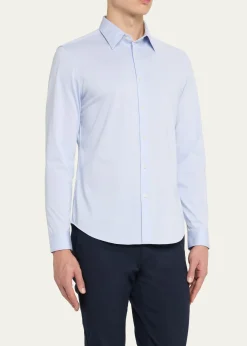 TheoryMen's Sylvain Shirt in Structure Knit