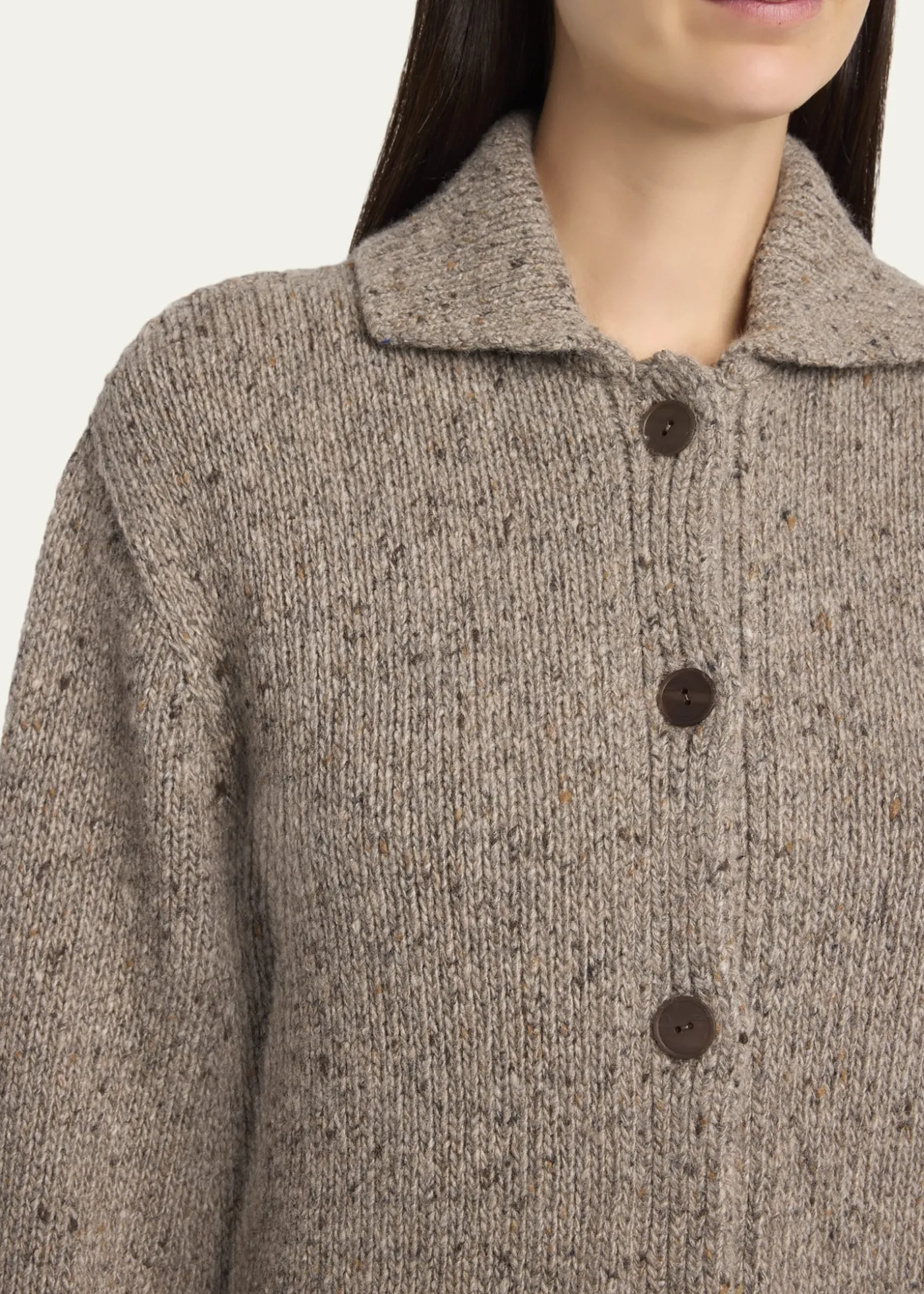 THE ROWMauri Cashmere Collared Cardigan