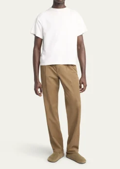 THE ROWMen's Belamy Cashmere and Cotton Pleated Pants
