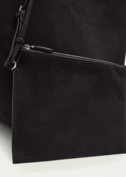 THE ROWPark Tote Bag in Nubuck Leather