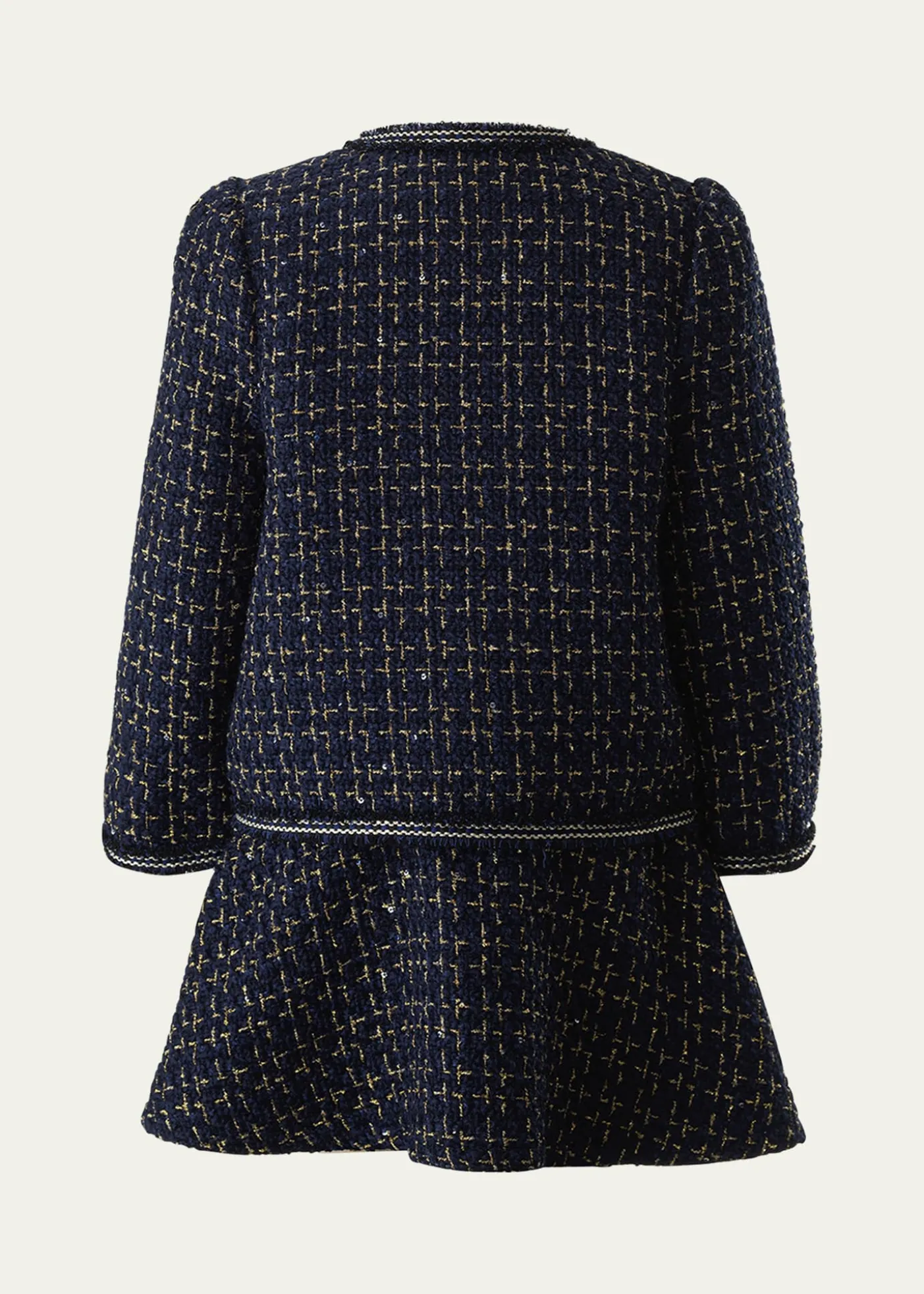THIS ITEM IS NOT AVAILABLE.Rachel RileyGirl's Tweed Jacket & Skirt Set, Size 2-14