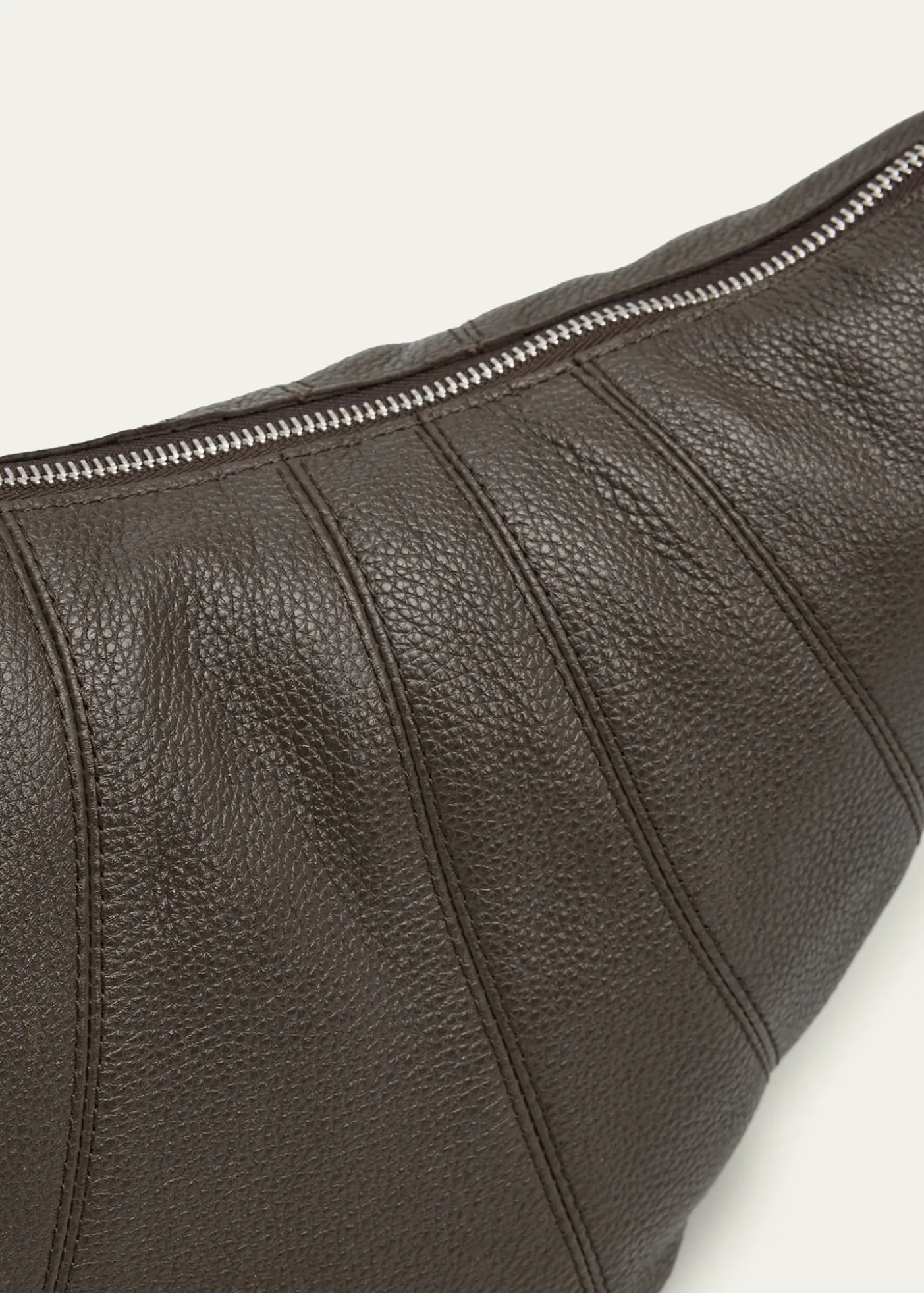 THIS ITEM IS NOT AVAILABLE.LEMAIREMen's Medium Croissant Leather Crossbody Bag