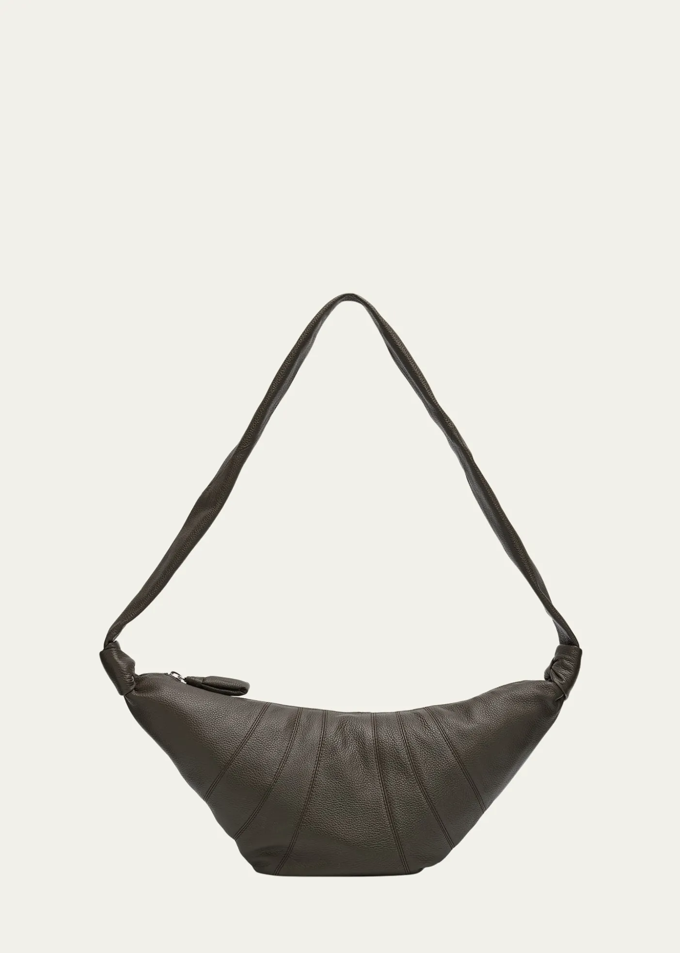 THIS ITEM IS NOT AVAILABLE.LEMAIREMen's Medium Croissant Leather Crossbody Bag