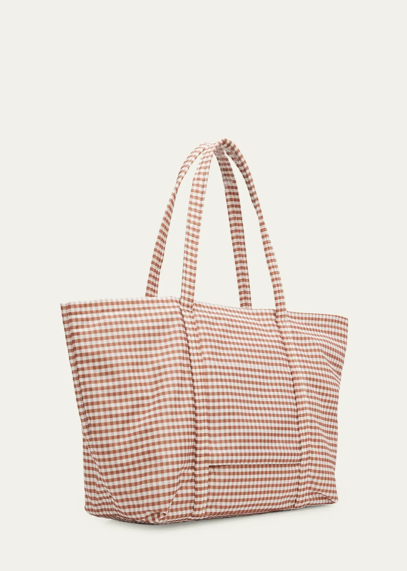 THIS ITEM IS NOT AVAILABLE.Loeffler RandallDina Travel Gingham Tote Bag
