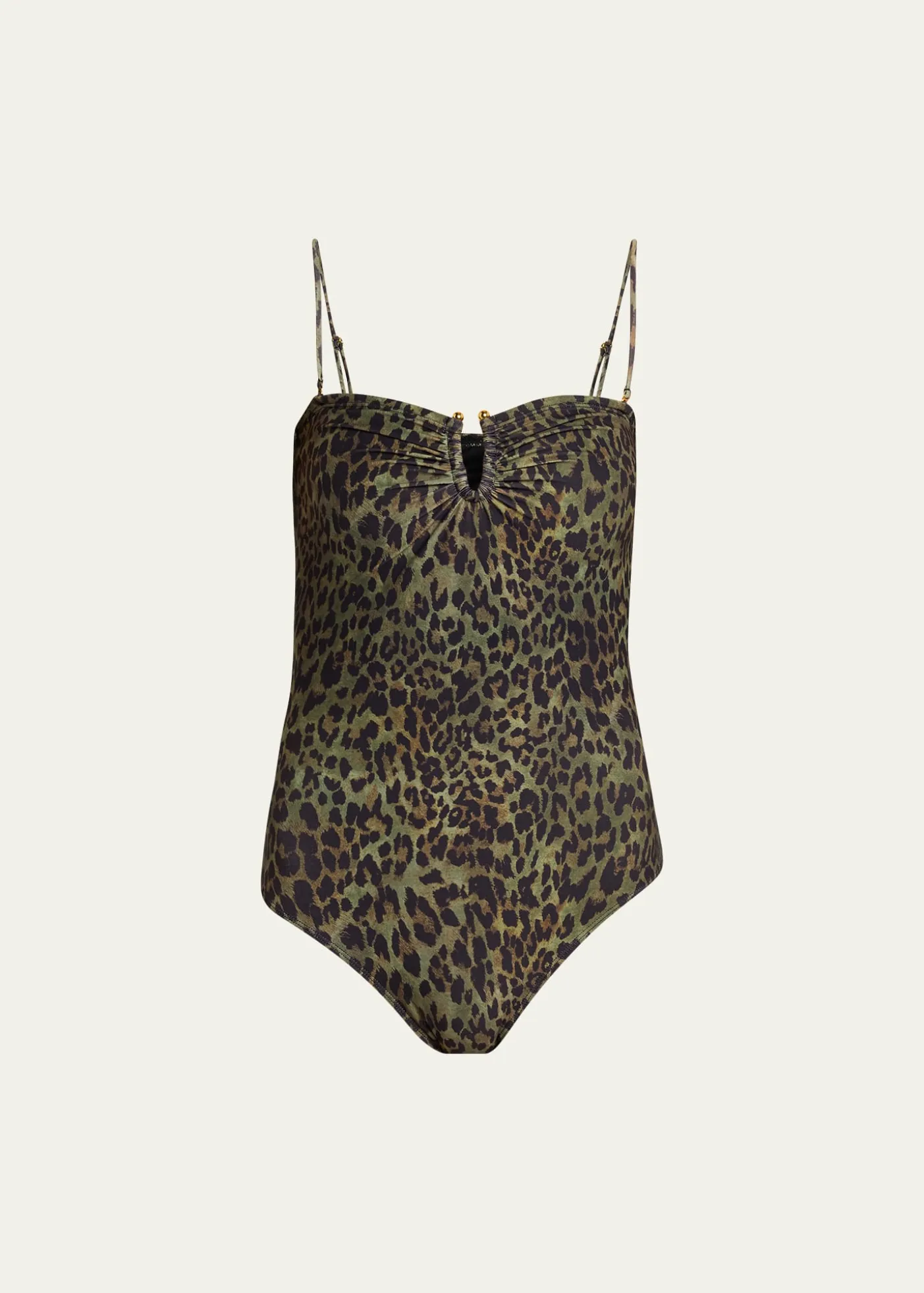 THIS ITEM IS NOT AVAILABLE.Nili LotanLeopard One-Piece Swimsuit
