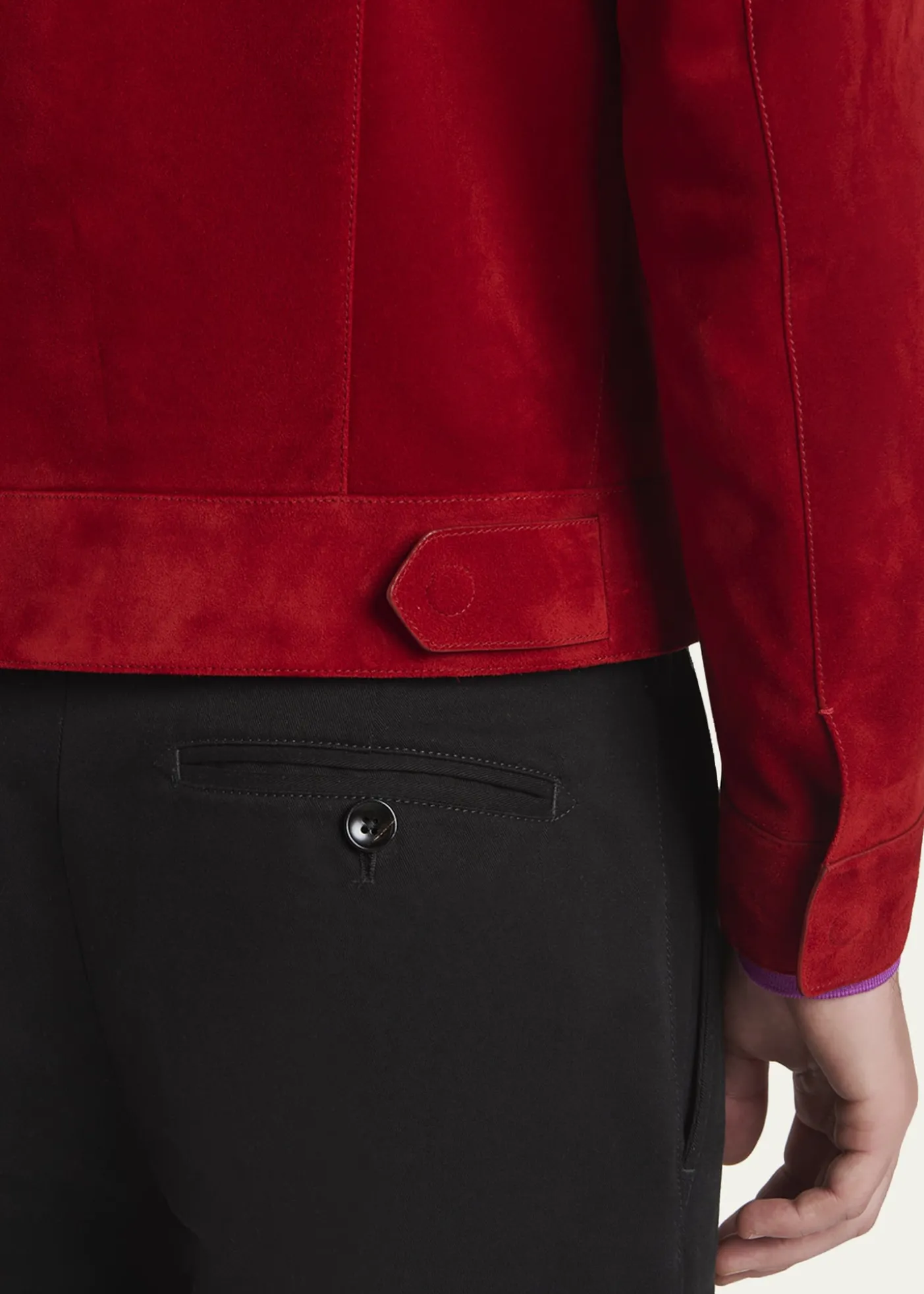THIS ITEM IS NOT AVAILABLE.TOM FORDMen's Suede Snap-Front Western Jacket