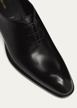 THIS ITEM IS NOT AVAILABLE.TOM FORDMen's Burnished Leather Oxfords