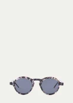 Thom BrowneMen's Acetate Round Sunglasses