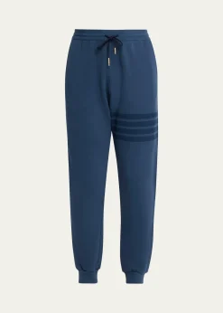 Thom BrowneMen's 4-Bar Cotton Sweatpants