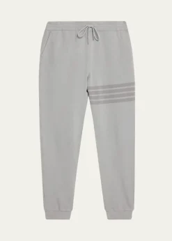 Thom BrowneMen's 4-Bar Cotton Sweatpants