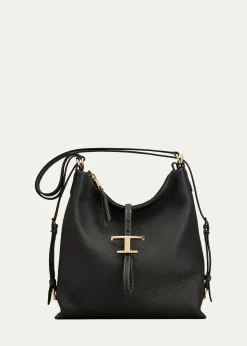 Tod'sT Timeless Grain Leather Shoulder Bag
