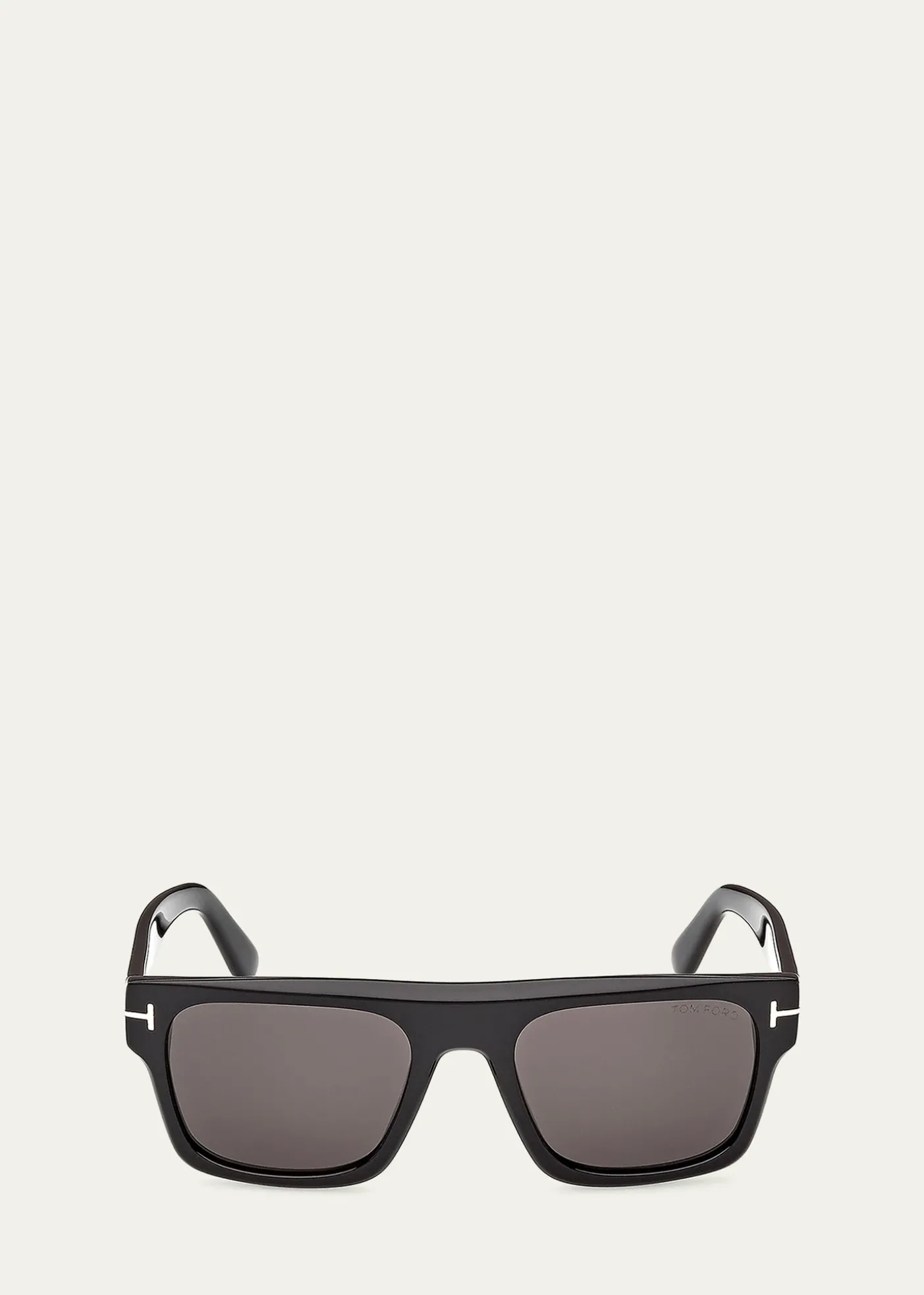 TOM FORDMen's Cyrus 02 53mm Square Acetate Sunglasses
