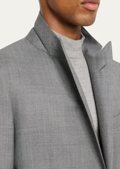 TOM FORDMen's Modern Fit Sharkskin Suit