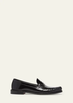 TOM FORDMen's Oliver Leather Penny Loafers