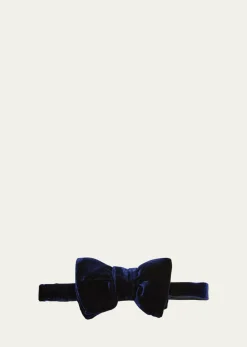 TOM FORDMen's Pre-Tied Velvet Bow Tie