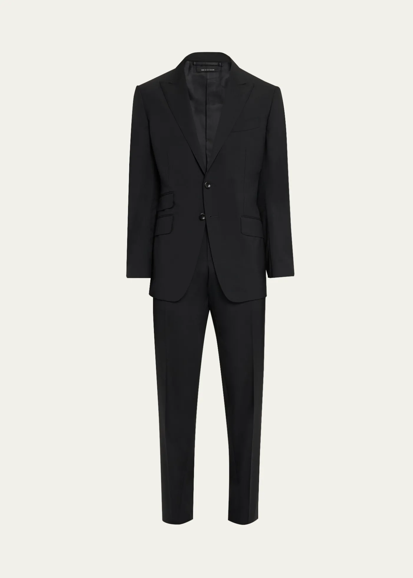 TOM FORDMen's Wool Peak Lapel Two-Piece Suit