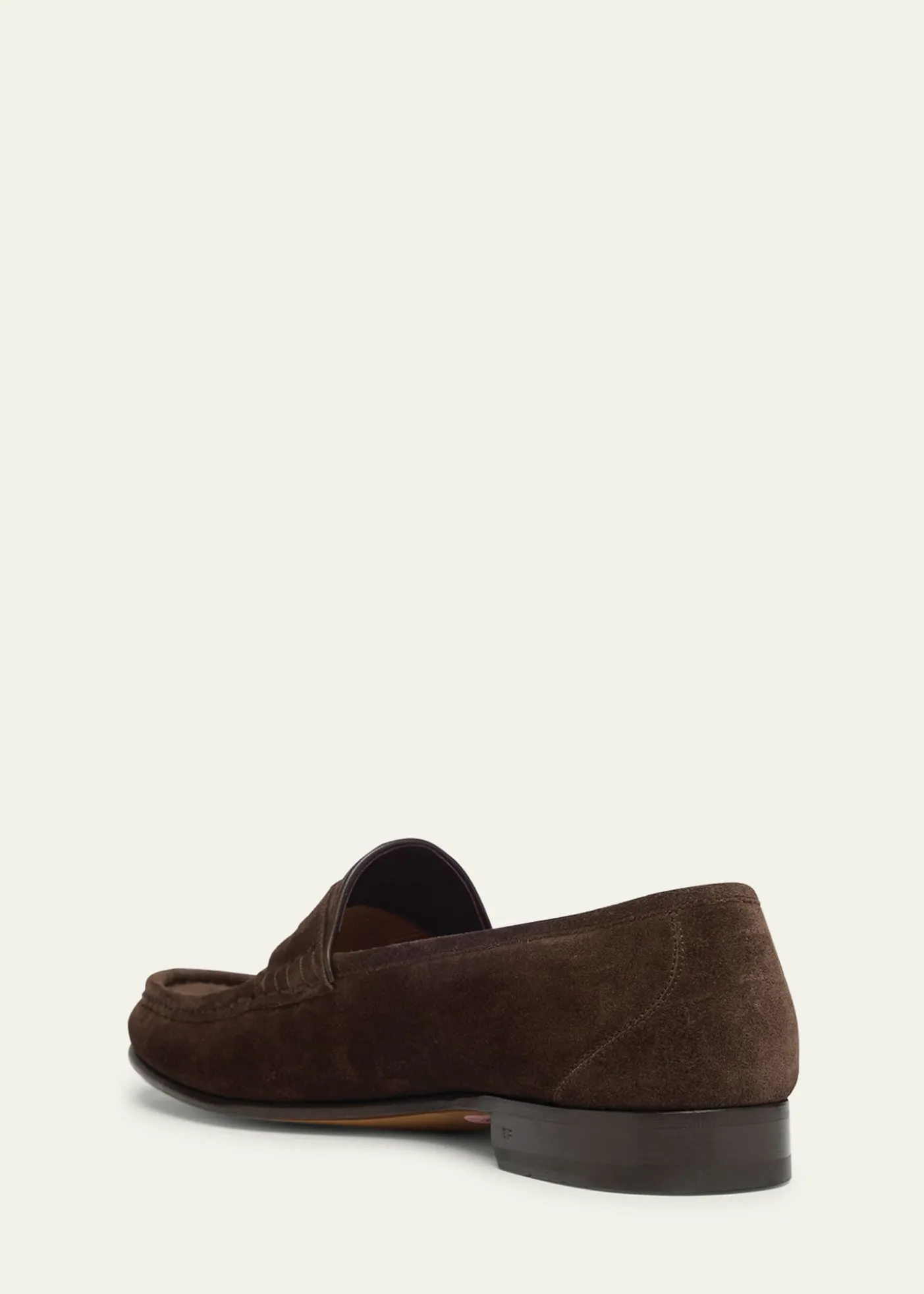 TOM FORDMen's York Suede Penny Loafers