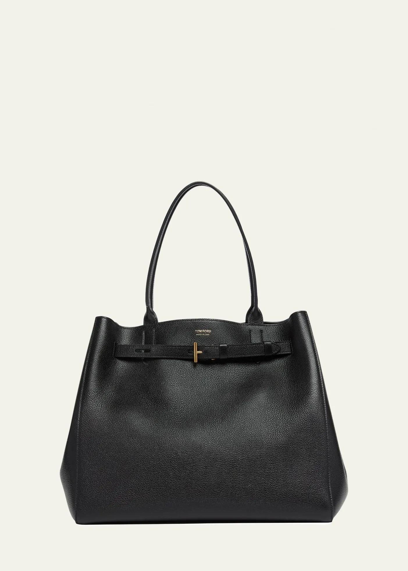 TOM FORDAudrey Large Grained Leather Tote Bag