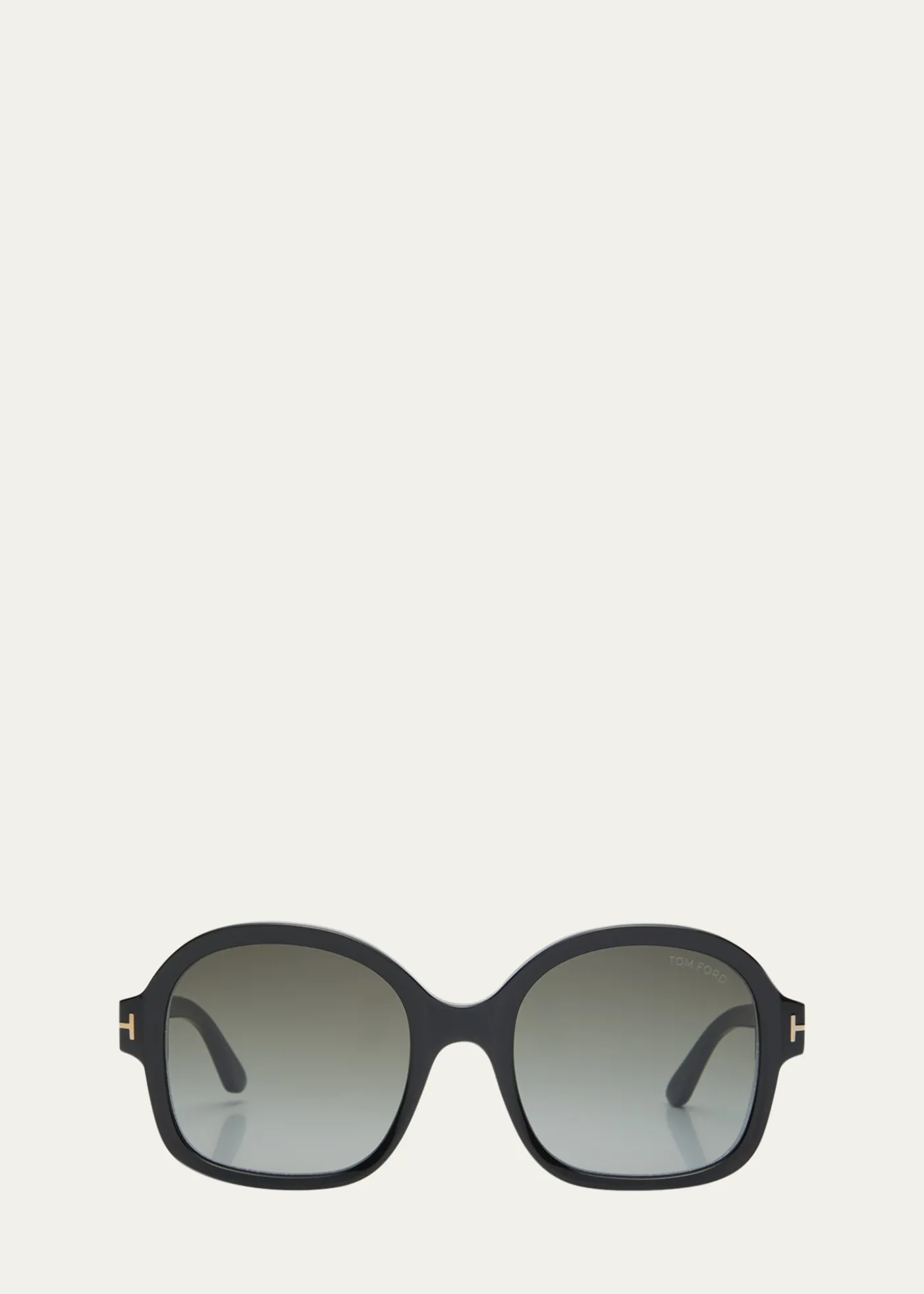 TOM FORDDelphine-02 Gradient Round Acetate Sunglasses