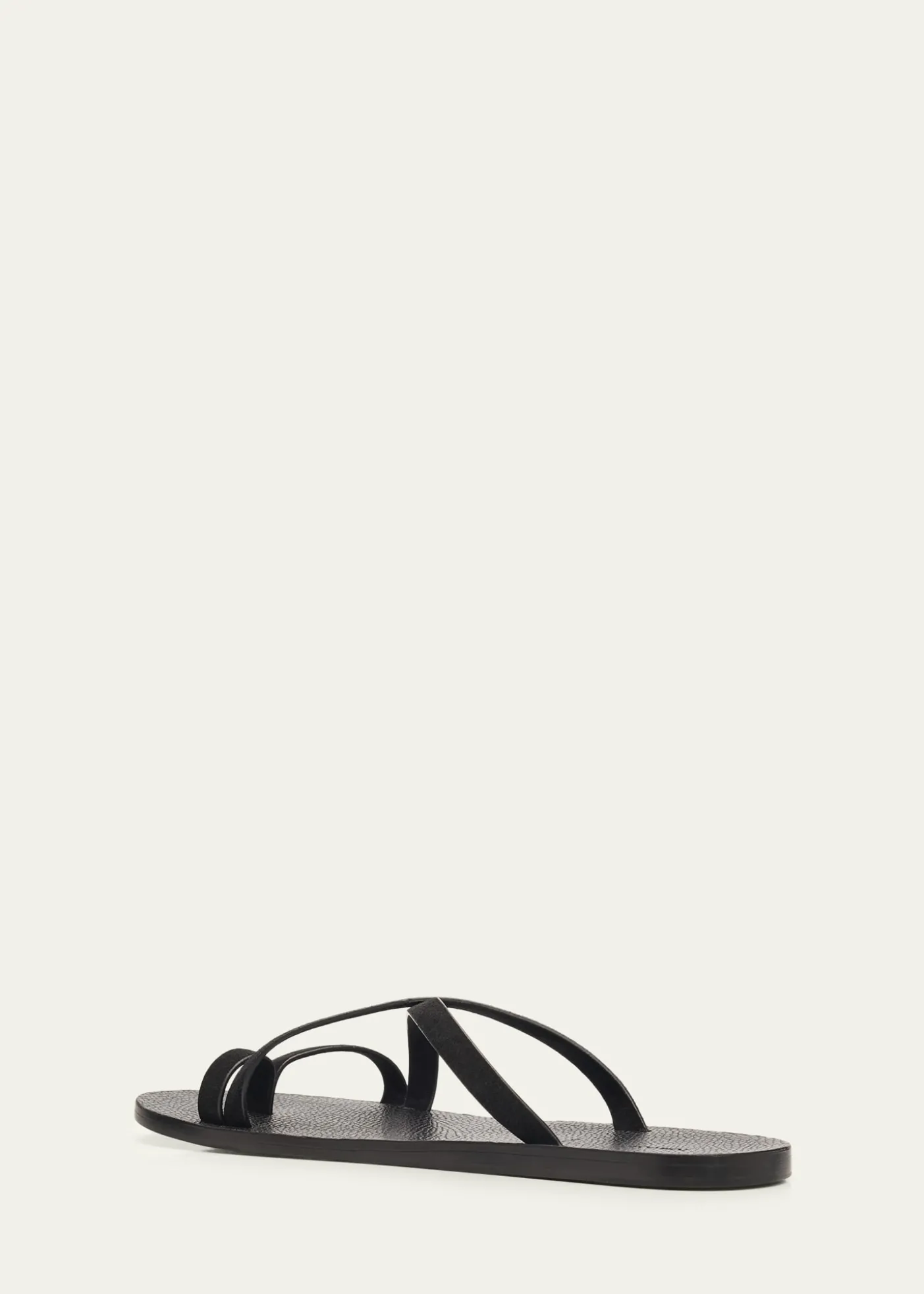TOM FORDMen's Alfred Suede & Leather Toe-Ring Sandals