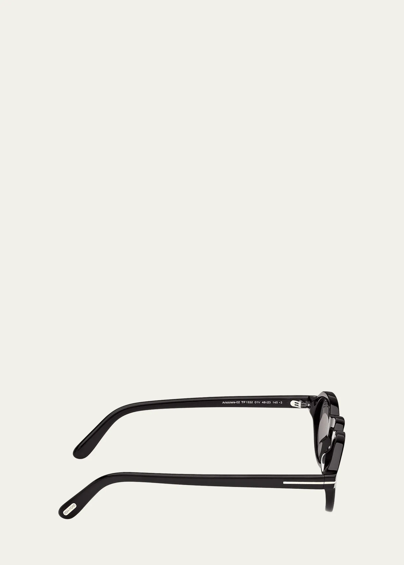 TOM FORDMen's Aristotele-02 Acetate Round Sunglasses