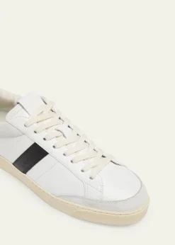 TOM FORDMen's Blake Leather Low-Top Sneakers