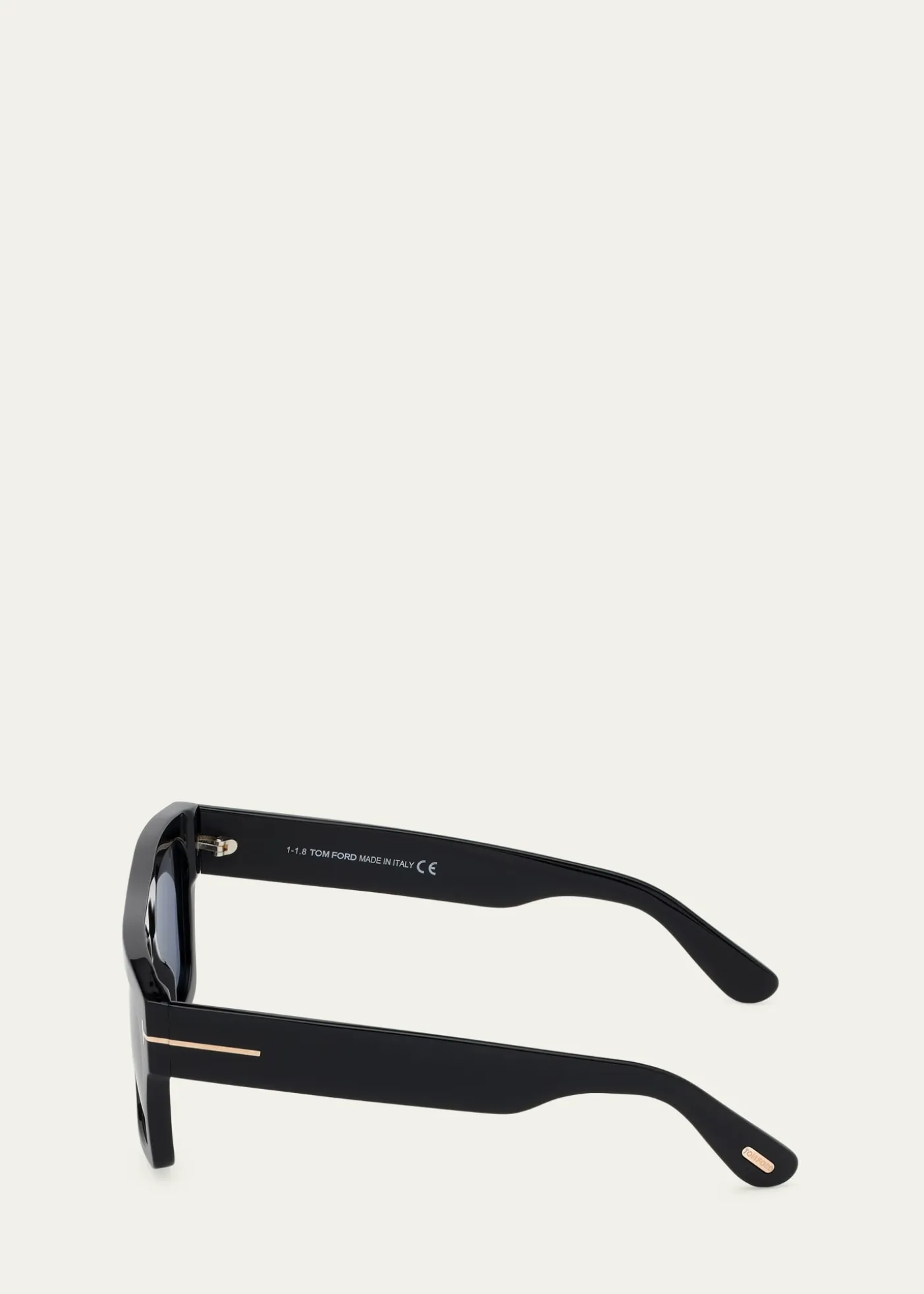TOM FORDMen's Fausto Thick Acetate Sunglasses