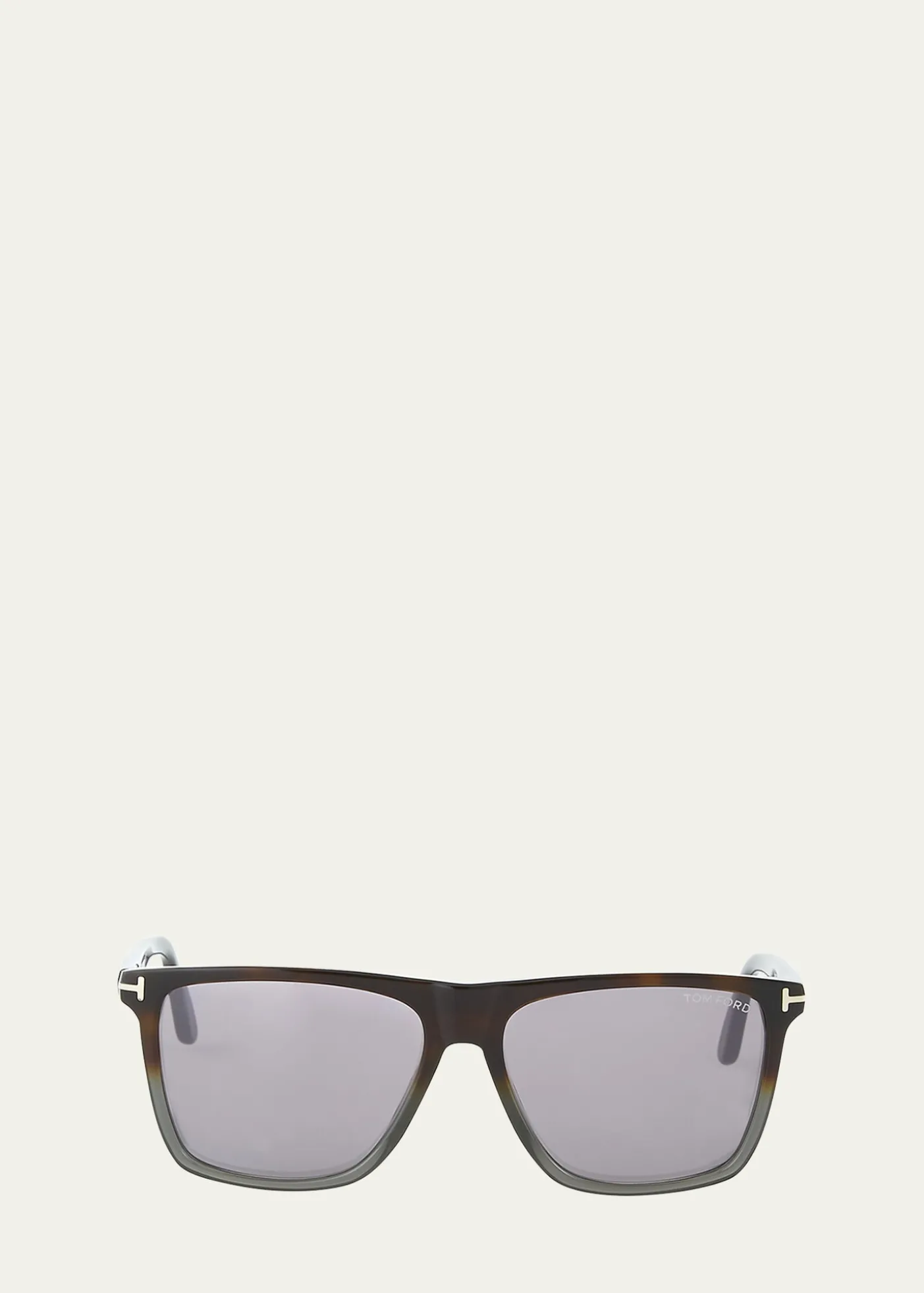 TOM FORDMen's Fletcher Square Plastic Sunglasses