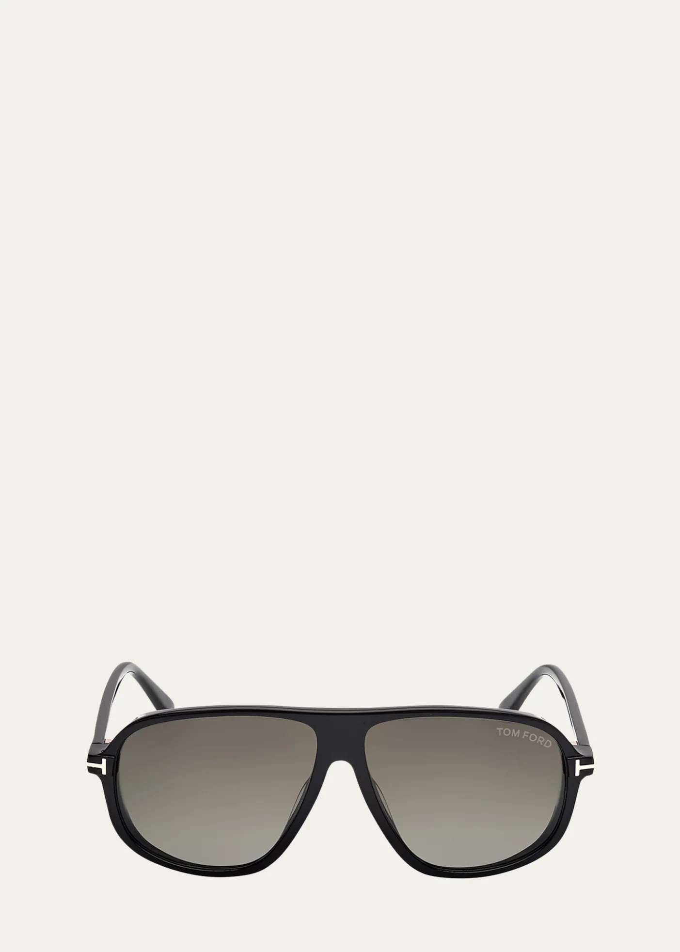 TOM FORDMen's Guillaume Acetate Aviator Sunglasses