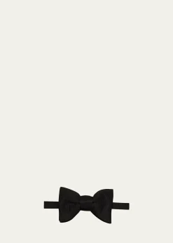 TOM FORDMen's Large Grosgrain Pre-Tied Silk Bow Tie