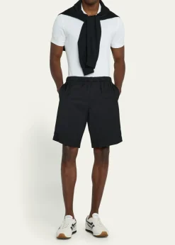 TOM FORDMen's Mick Tech Fabric and Suede Sneakers