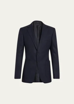 TOM FORDMen's O'Connor Patch Pocket Sport Jacket