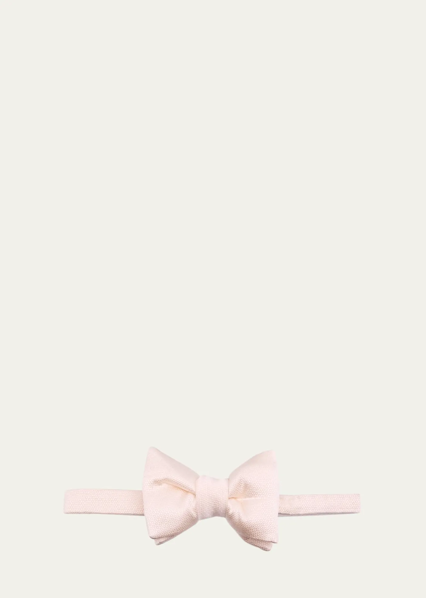 TOM FORDMen's Silk-Cotton Pre-Tied Bow Tie