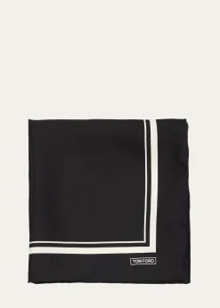 TOM FORDMen's Silk Pocket Square