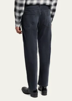 TOM FORDMen's Slim-Fit Stretch Black Denim Five-Pocket Pants